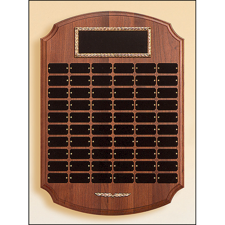 Perpetual plaque with 60 plates.