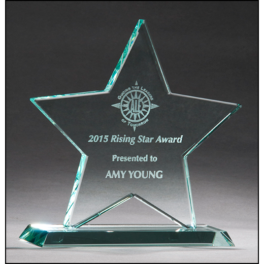 Star Jade Glass Award.