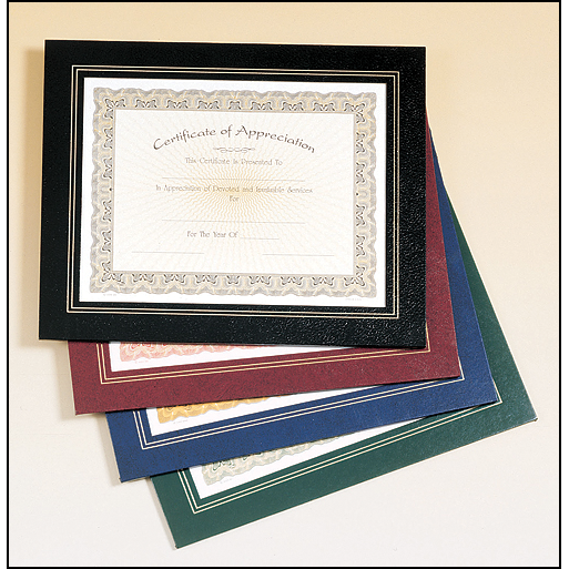 Leatherette Frame Certificate Holder.